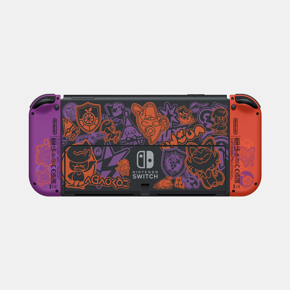 セール Nintendo Switch 有機ELモデル スカーレット バイオレット