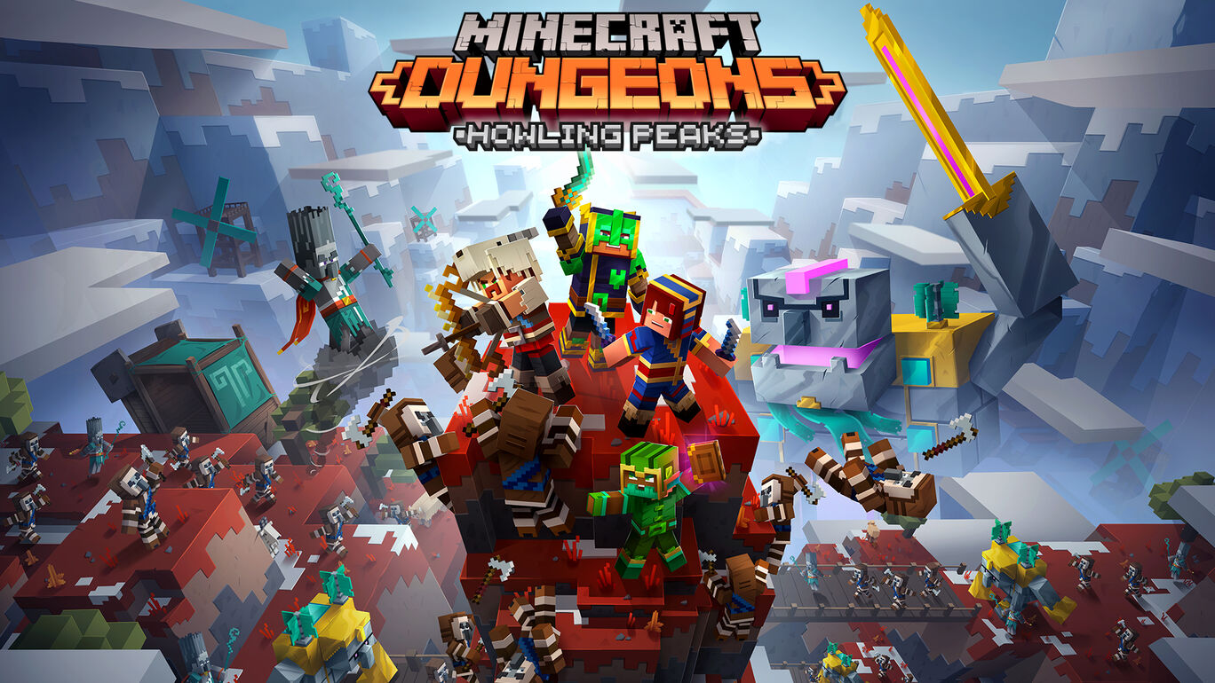 Minecraft Dungeons Howling Peaks 荒れ狂う頂 My Nintendo Store マイニンテンドーストア