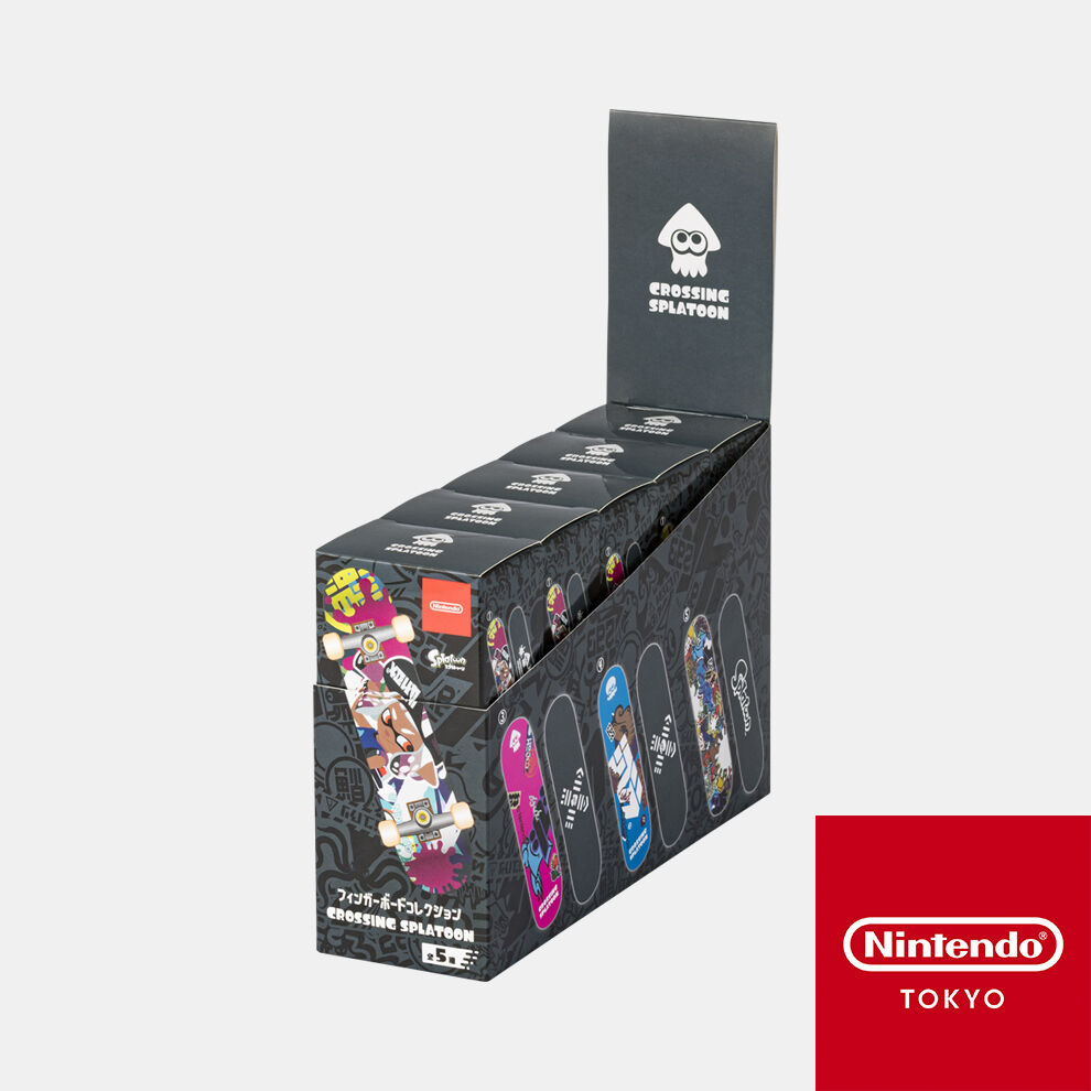 BOX商品】フィンガーボードコレクション CROSSING SPLATOON【Nintendo 