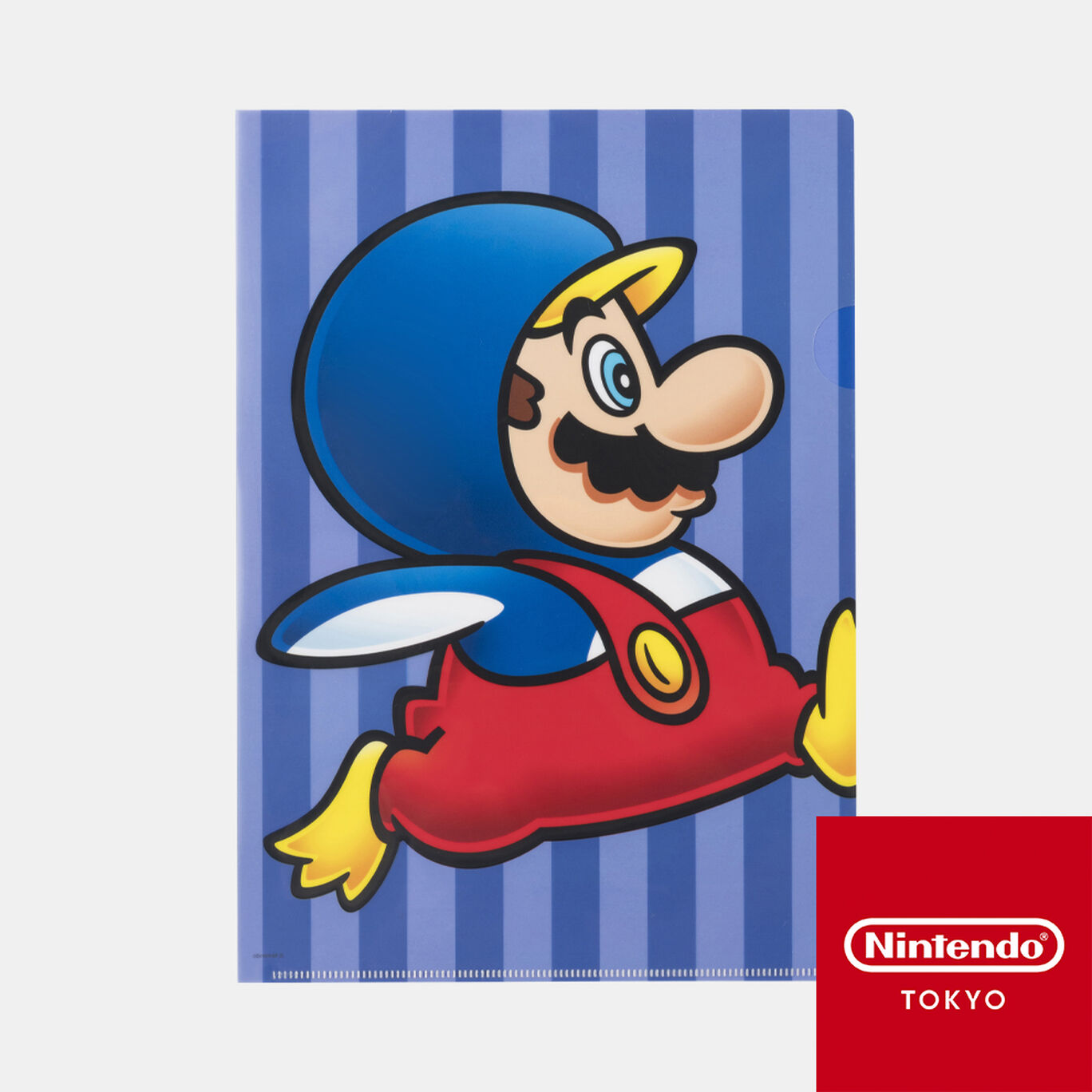 クリアファイル スーパーマリオ パワーアップ B【Nintendo TOKYO取り扱い商品】