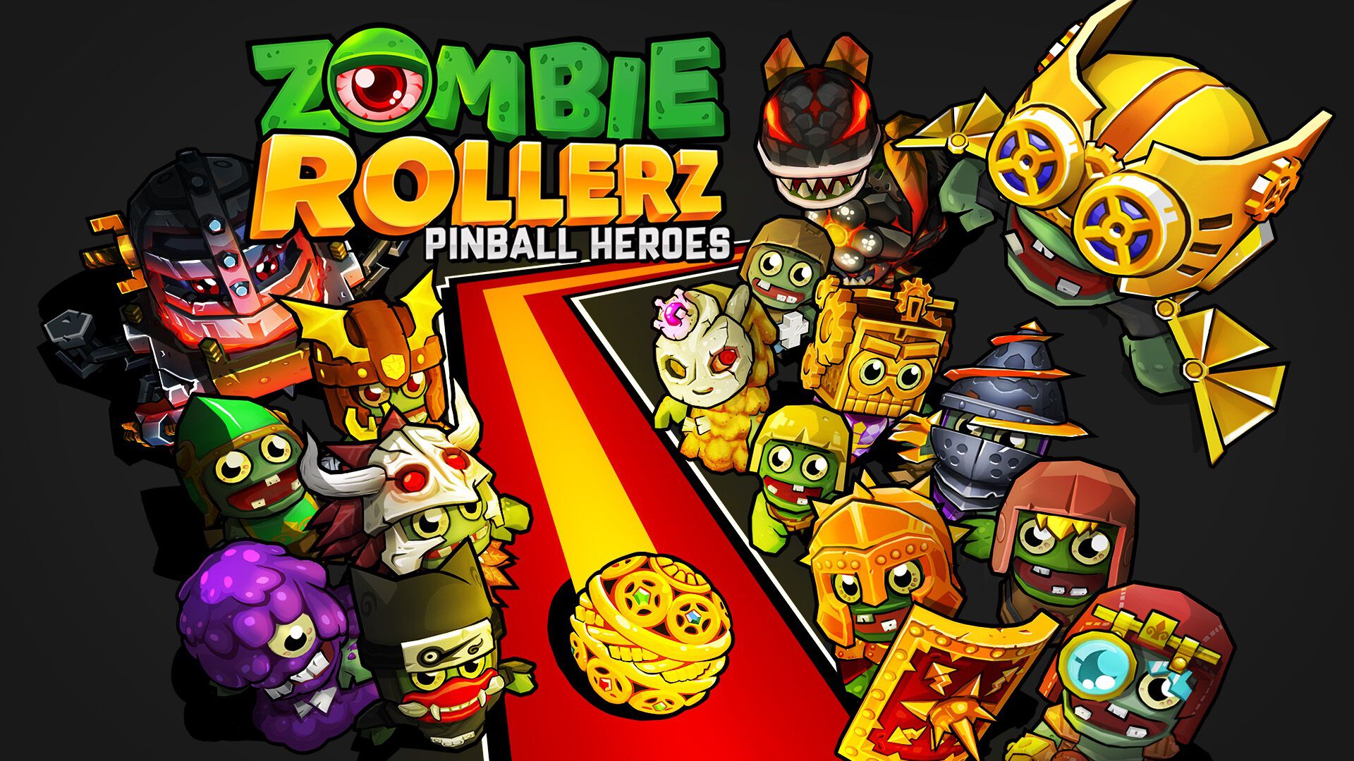 Zombie Rollerz: Pinball Heroes free instal