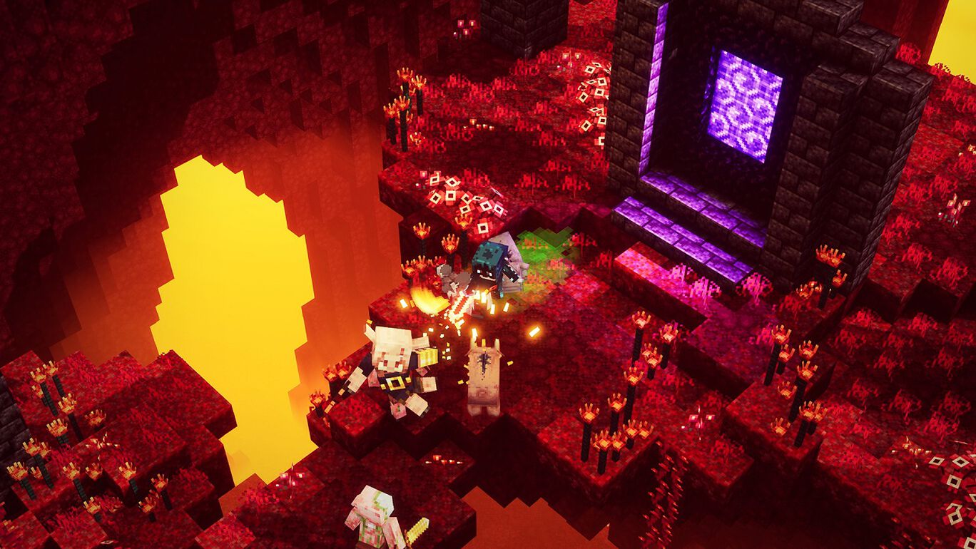 Minecraft Dungeons Flames Of The Nether ネザーの炎 My Nintendo Store マイニンテンドーストア