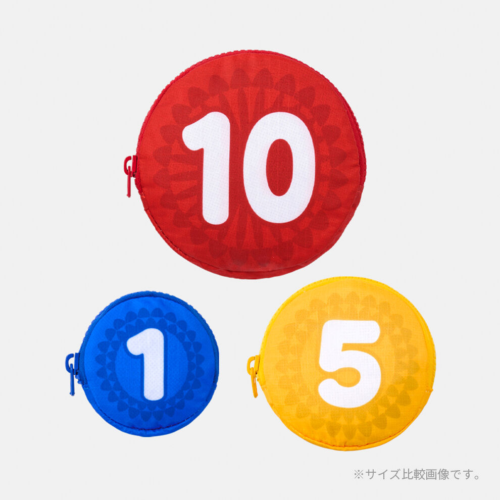 折りたたみバッグ 赤10ペレット PIKMIN【Nintendo TOKYO取り扱い