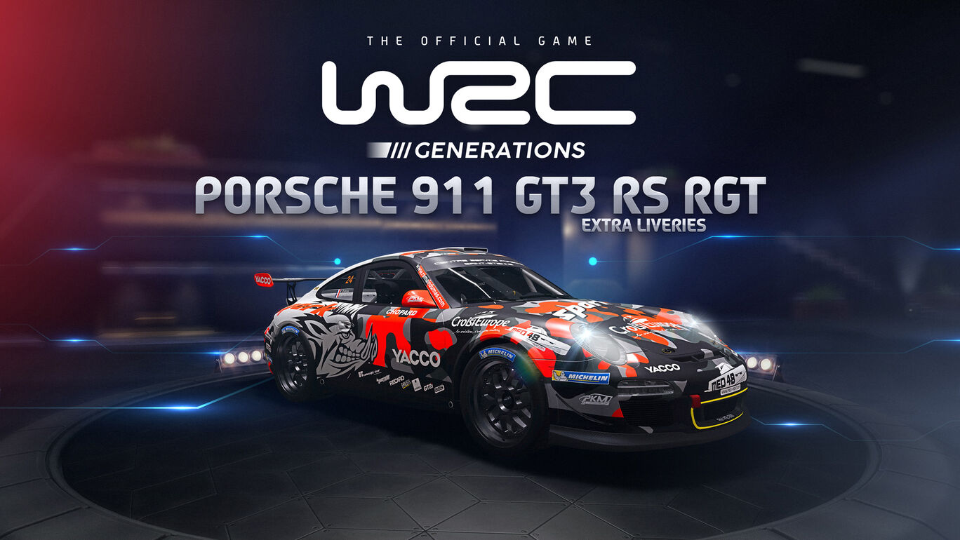 WRCジェネレーションズ - Porsche 911 GT3 RS RGT エクストラカラーリング
