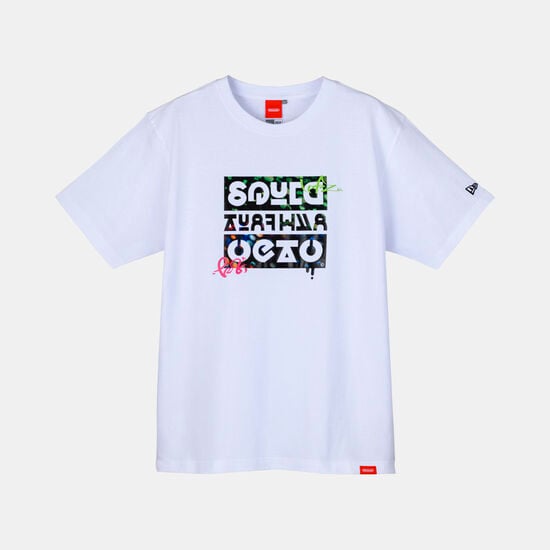 Tシャツ白 SQUID or OCTO Splatoon【Nintendo TOKYO/OSAKA取り扱い商品】