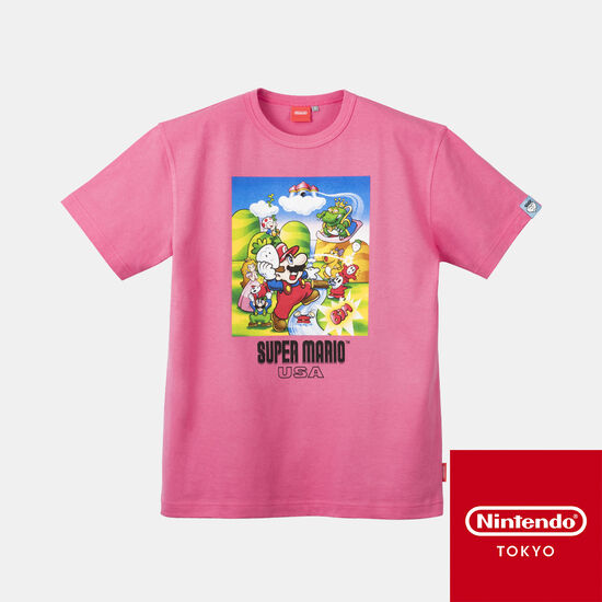 Tシャツ スーパーマリオUSA 【Nintendo TOKYO取り扱い商品】