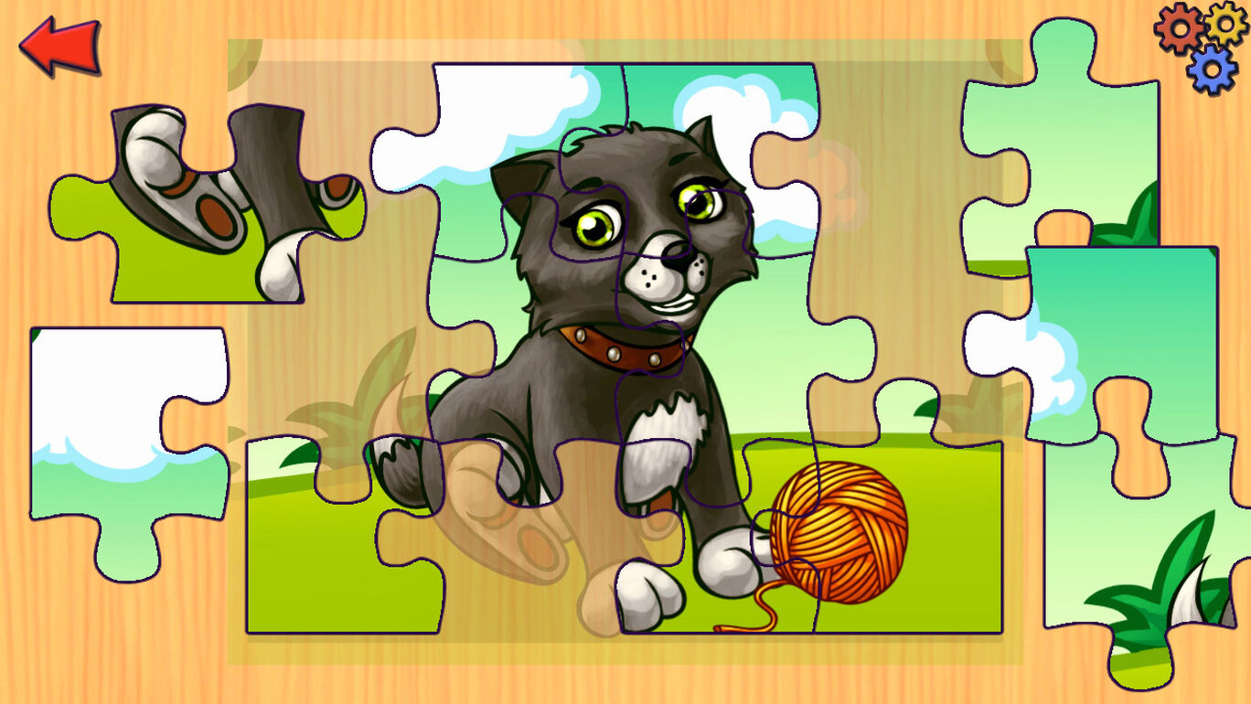 Funny Farm - 子供と幼児のための面白い農場の動物のジグソーパズルゲーム