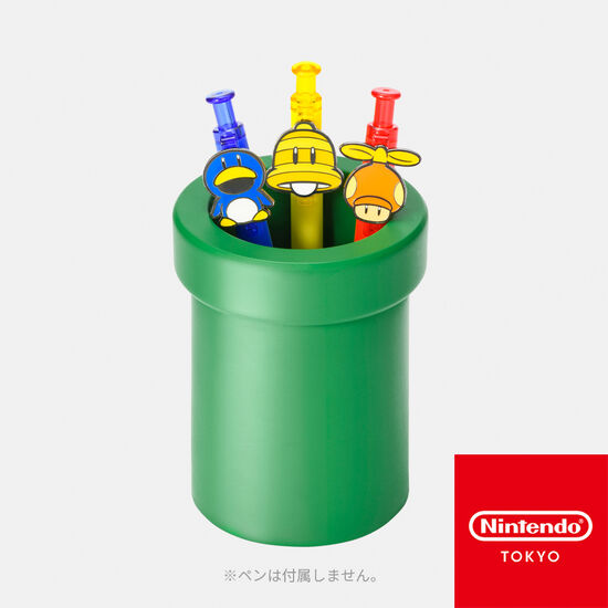 ペンスタンド スーパーマリオ 土管【Nintendo TOKYO取り扱い商品】
