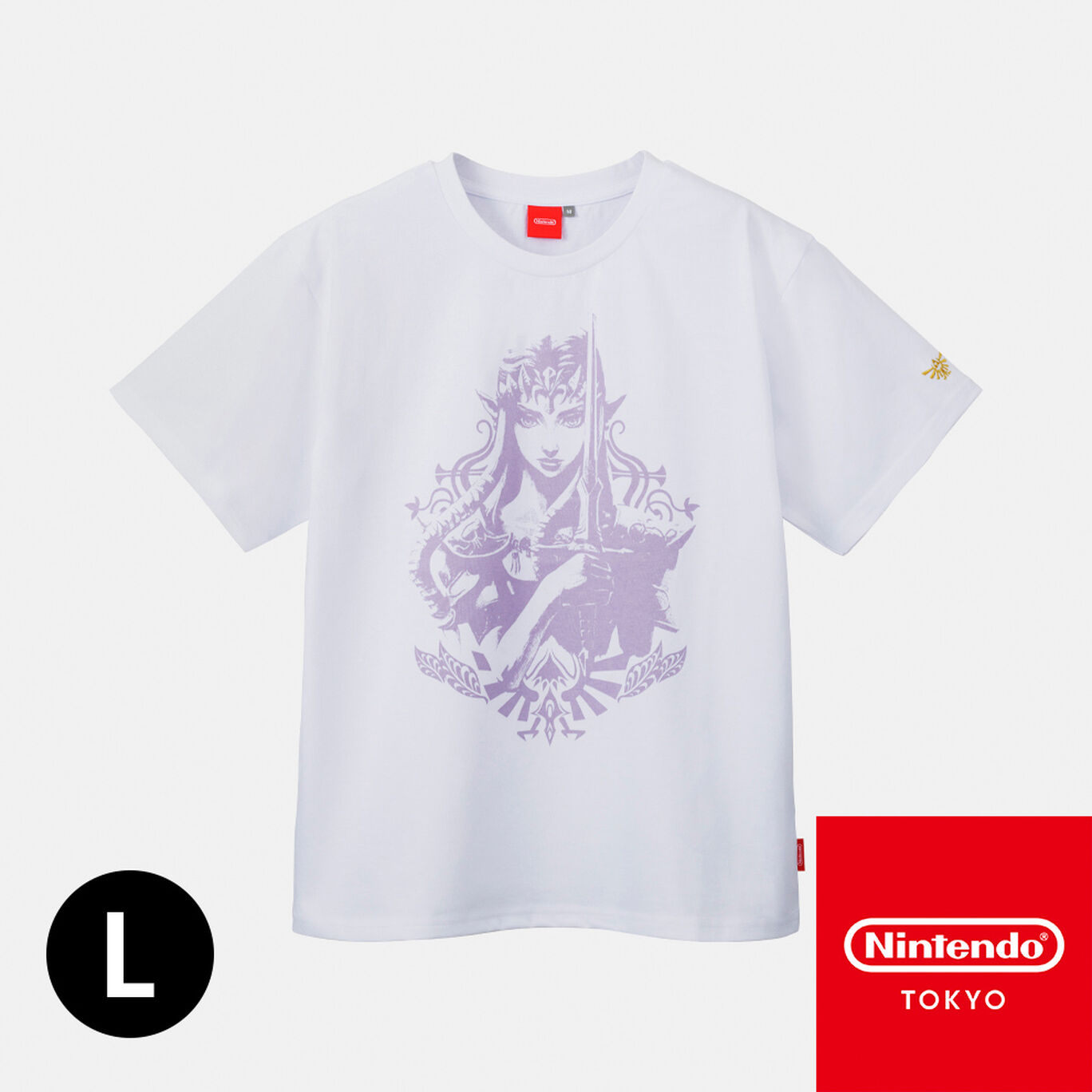 Tシャツ トライフォース ゼルダ L ゼルダの伝説【Nintendo TOKYO取り扱い商品】