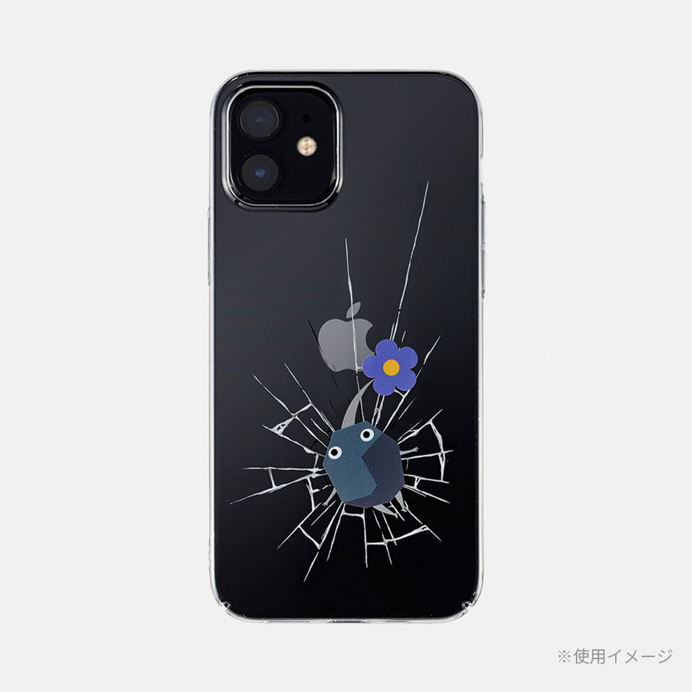 スマホカバー 体が硬い岩ピクミン iPhone 12/12Pro 対応 PIKMIN【Nintendo TOKYO取り扱い商品】