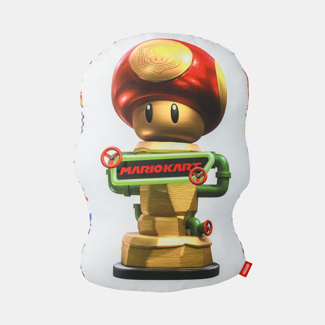 ダイカットクッション トロフィー マリオカート ワールド【Nintendo TOKYO取り扱い商品】