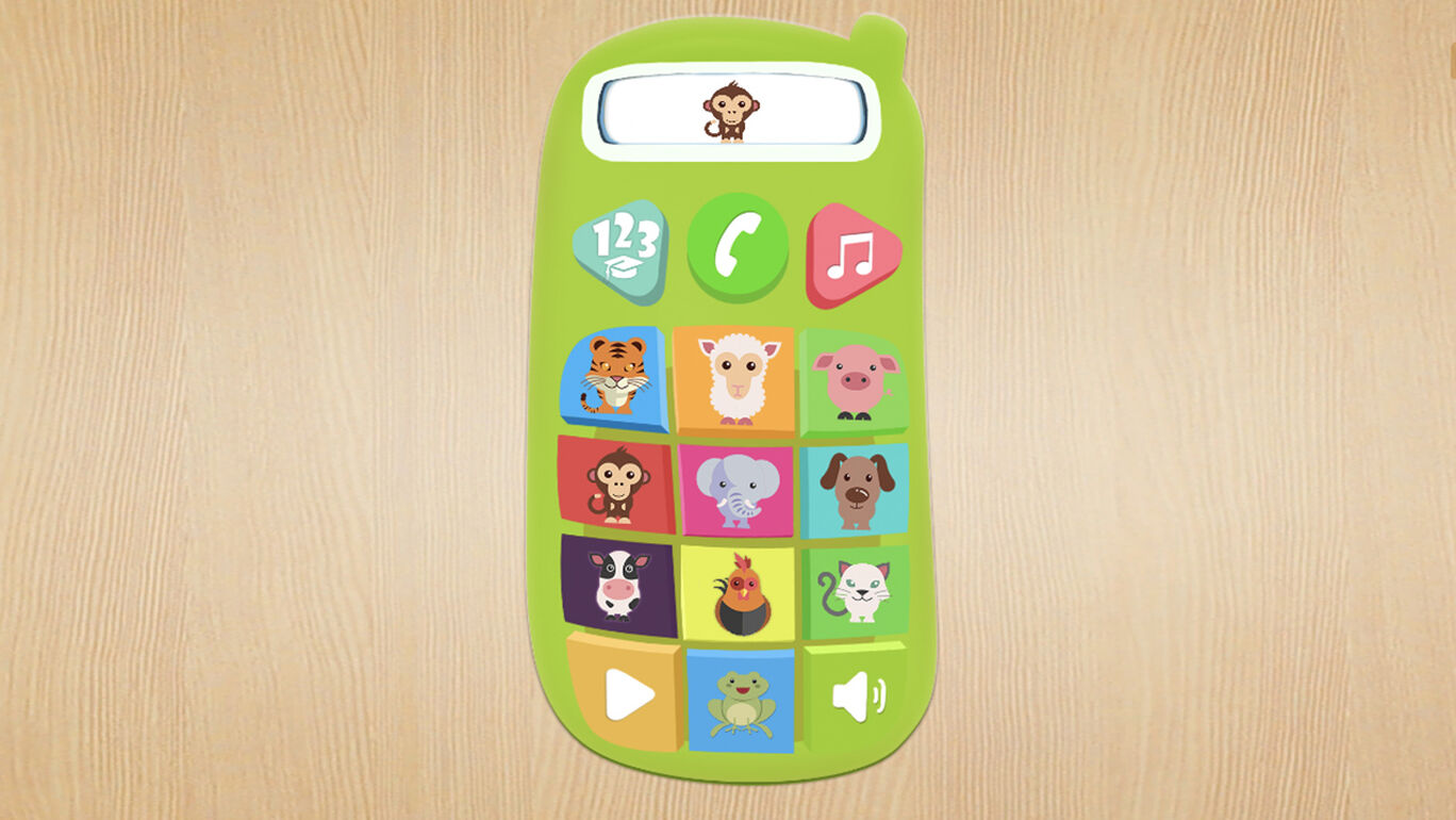 Baby Phone 3 in 1 for Kids, Puzzle, Animal, Funny, Parent, Coloring