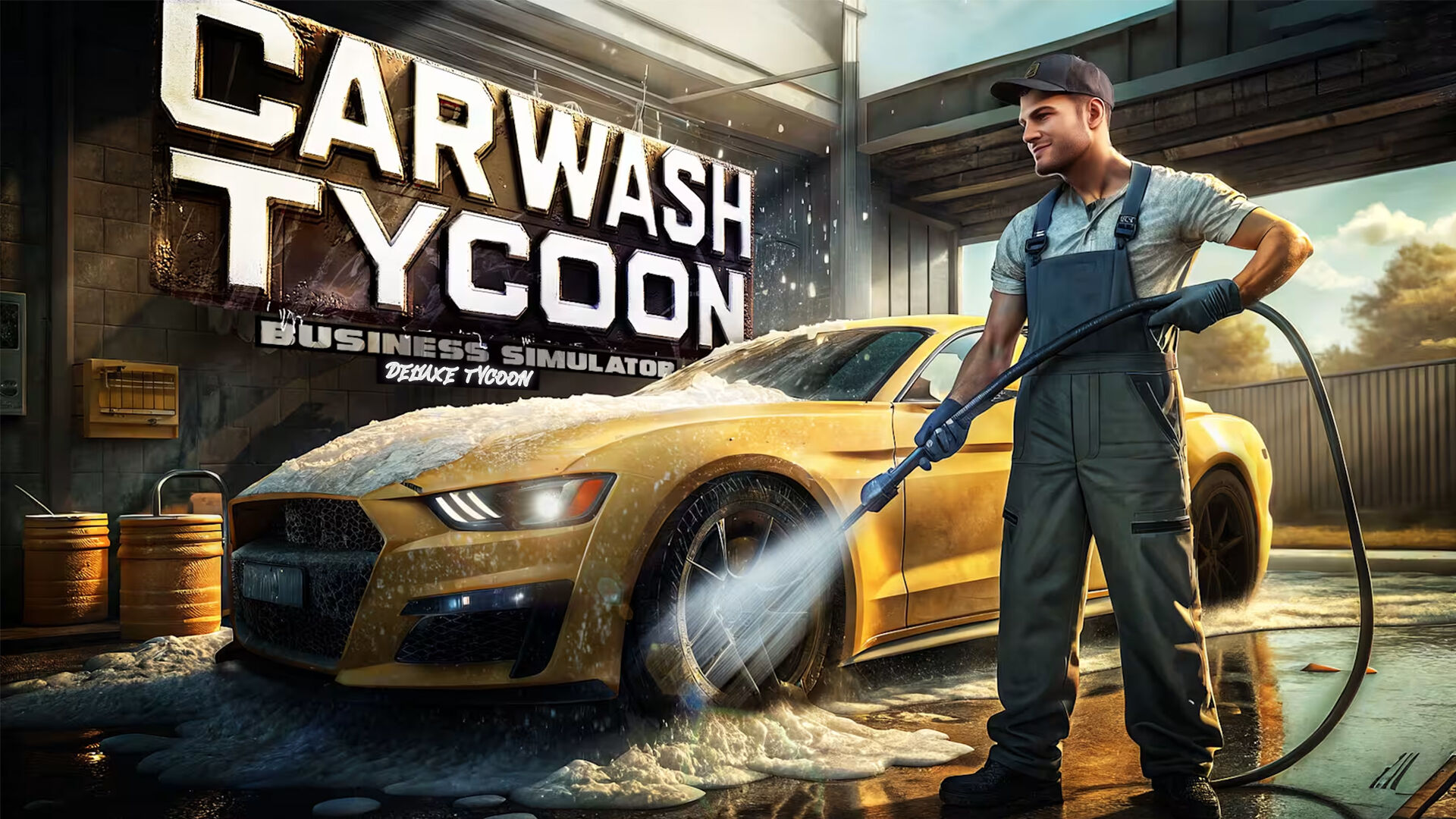 Car Wash Tycoon Business Simulator: Deluxe Tycoon