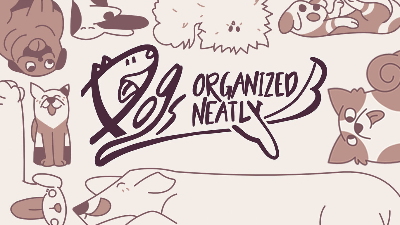 Dogs Organized Neatly