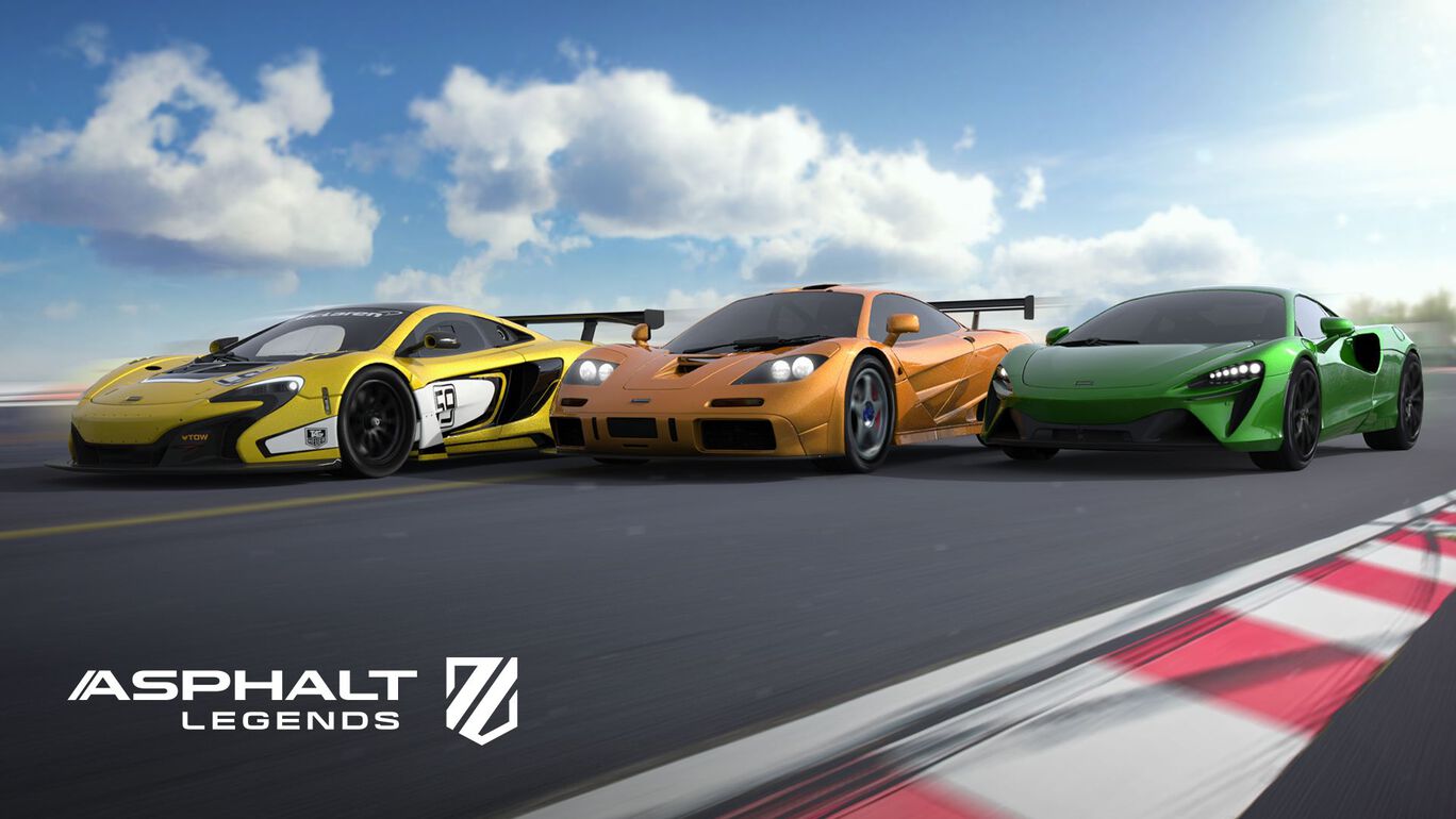 『アスファルト：Legends』 -- McLarenパック
