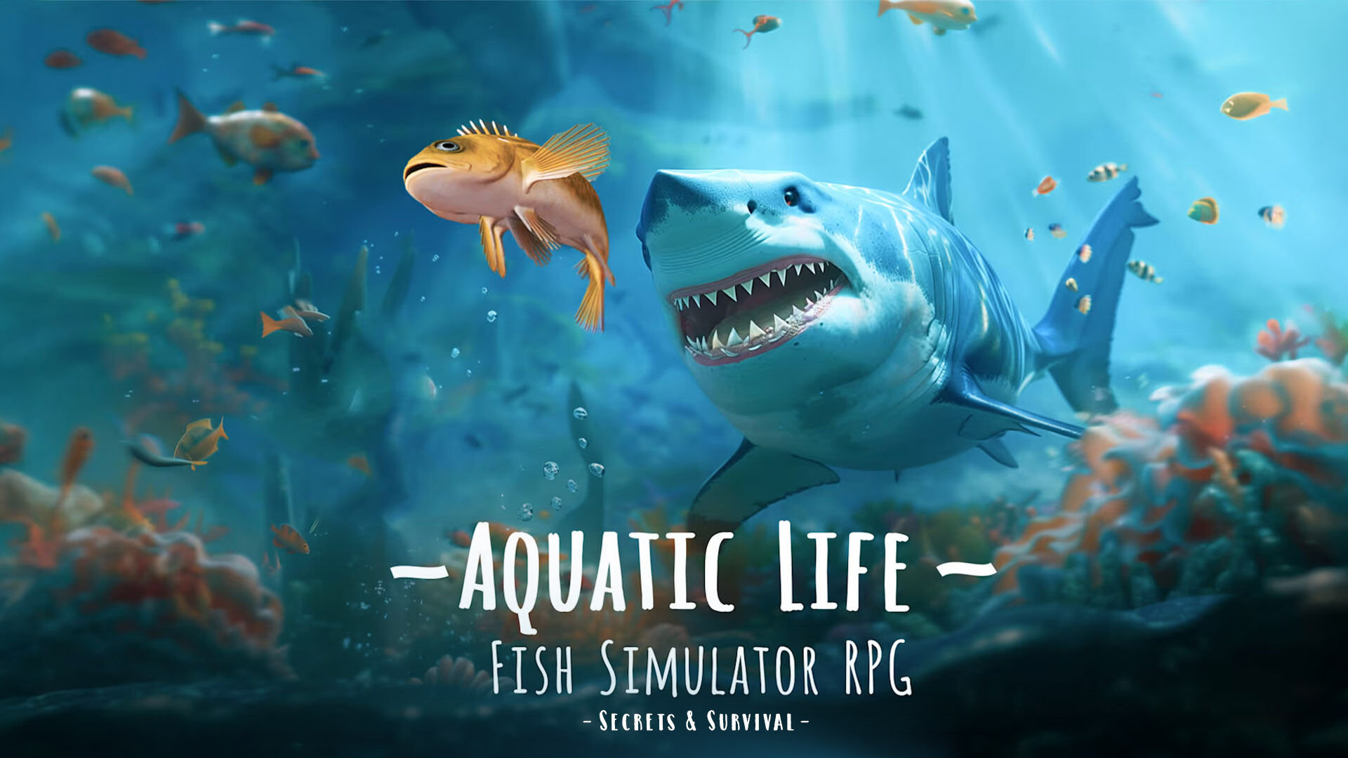 Aquatic Life: Fish Simulator RPG: Secrets & Survival