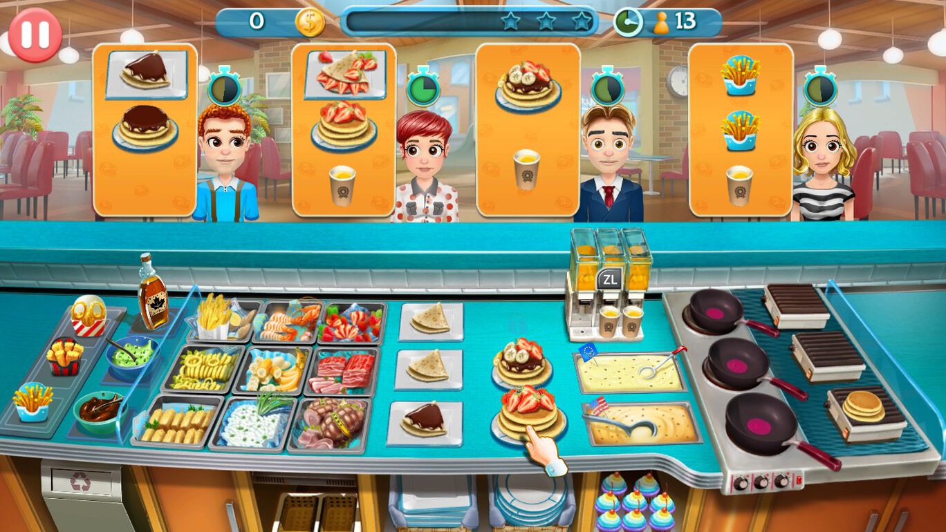 Pancake Bar Tycoon パンケーキ バー タイクーン ダウンロード版 My Nintendo Store マイニンテンドーストア