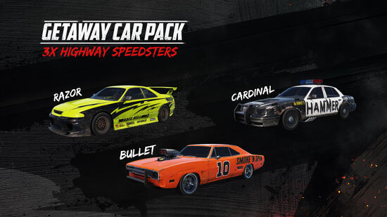 Wreckfest Getaway Car Pack（レックフェスト ゲッタウェイカーパック）