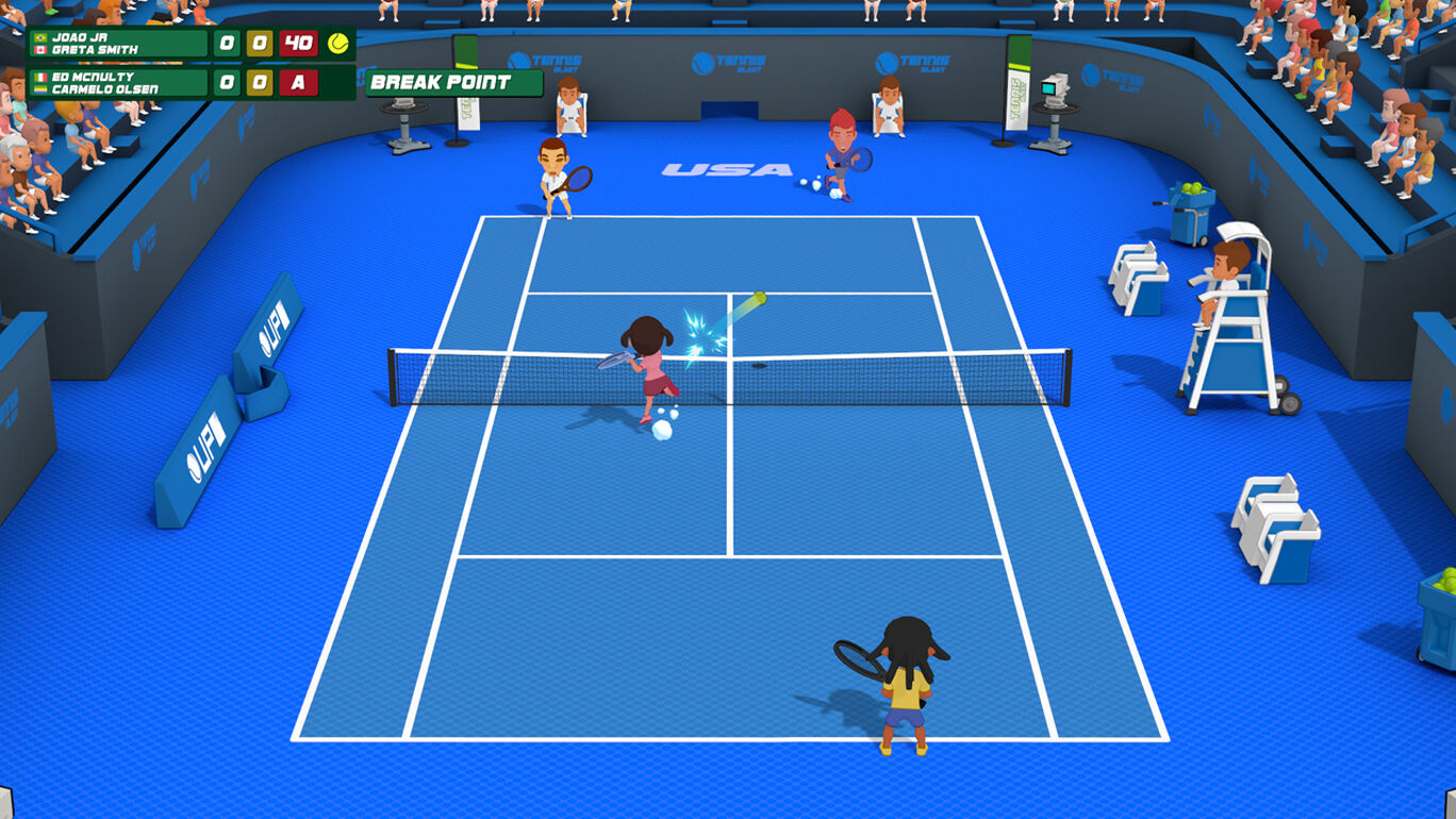 Super Tennis Blast スーパーテニスブラスト ダウンロード版 My Nintendo Store マイニンテンドーストア