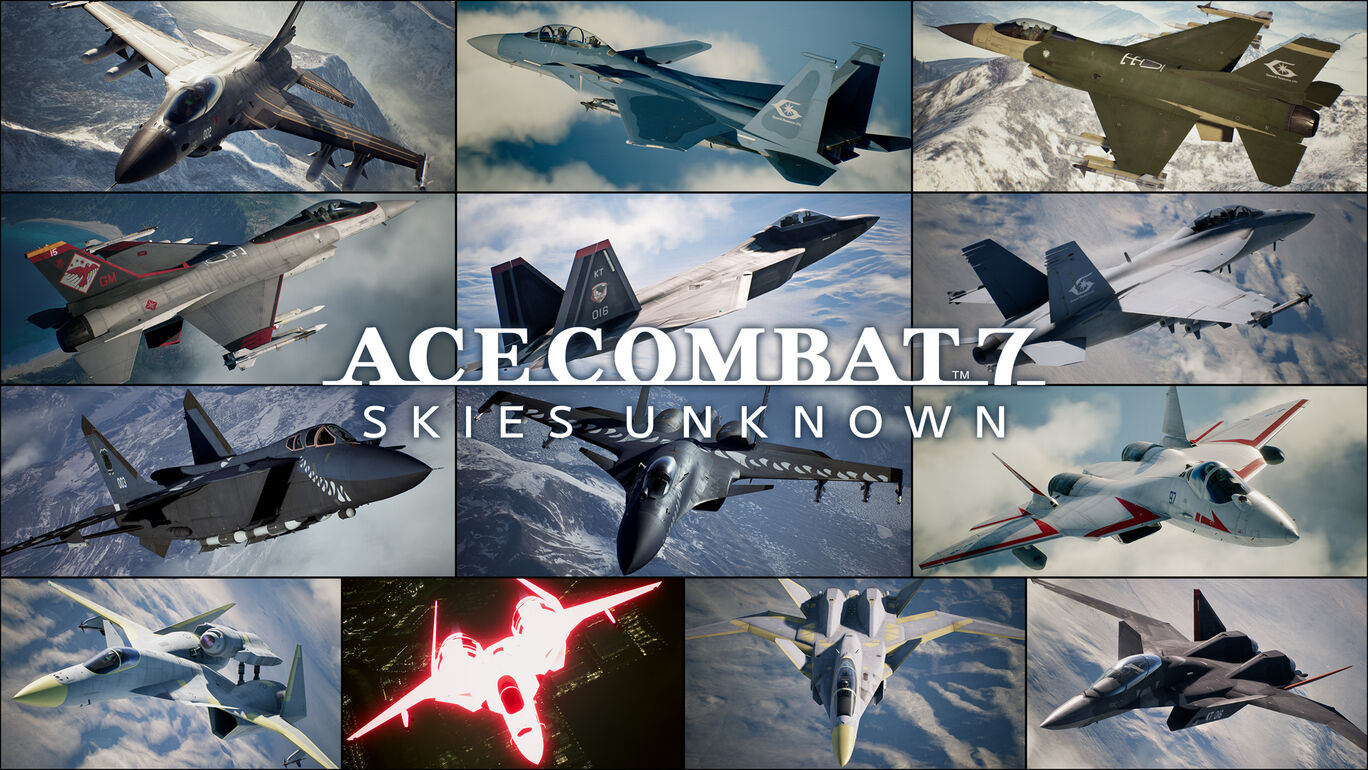 ACE COMBAT™7: SKIES UNKNOWN – Cutting edge Aircraft Series – スペシャルセット購入特典