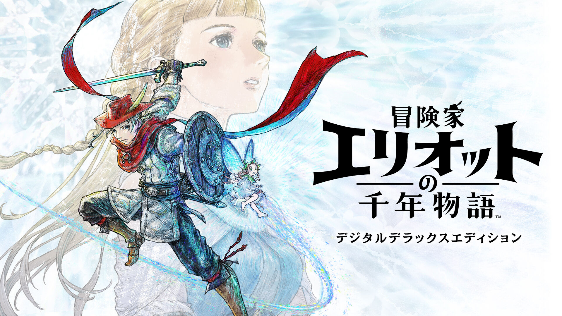 冒険家エリオットの千年物語　pop 販促　告知　ダミジャケ　ディスク　DVD 冒険家エリオットの千年物語 デジタルデラックスエディション