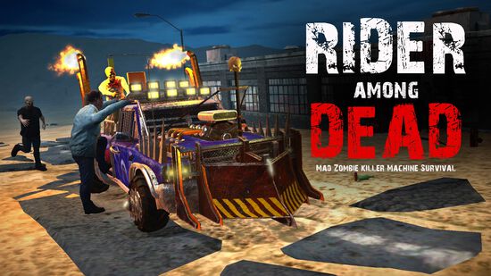 Rider Among Dead - Mad Zombie Killer Machine Survival