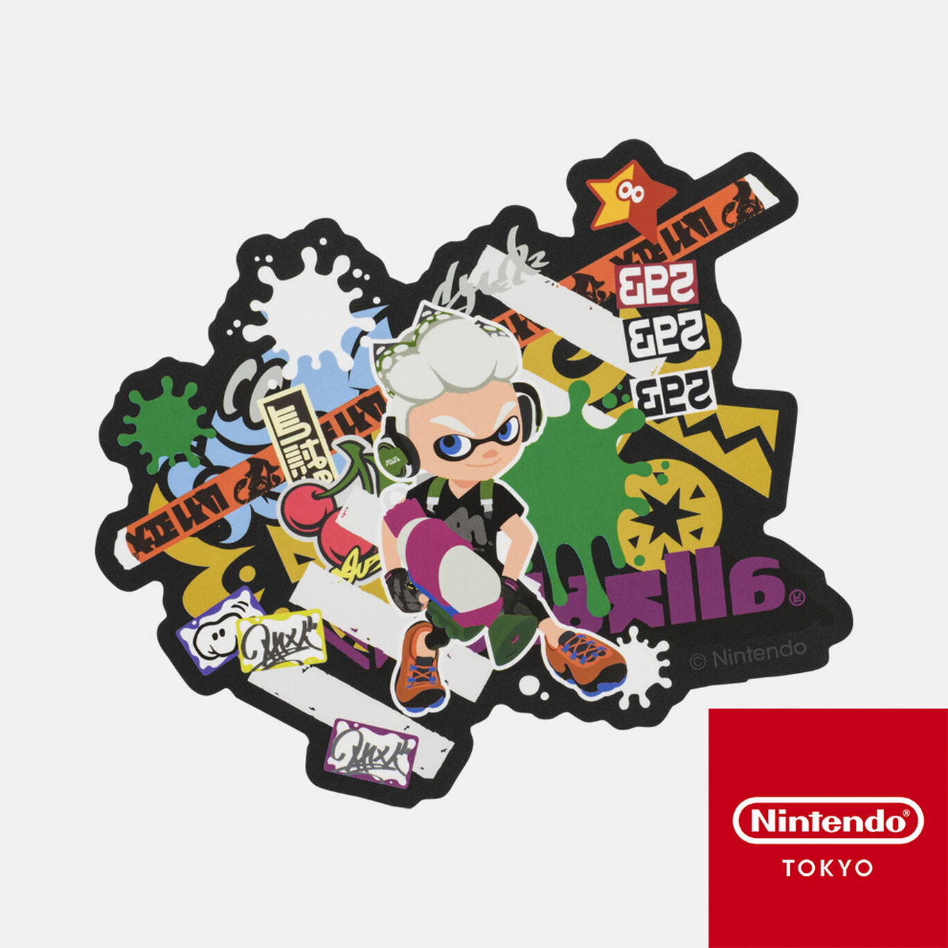 ステッカー Crossing Splatoon B Nintendo Tokyo取り扱い商品 My Nintendo Store マイニンテンドーストア