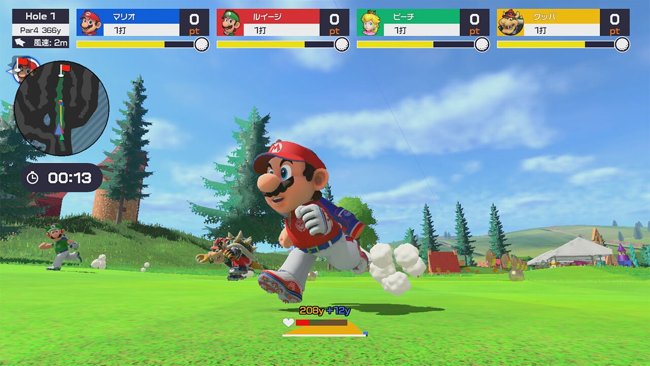 Nintendo Switchマリオゴルフソフト＋ゴルフクラブセット