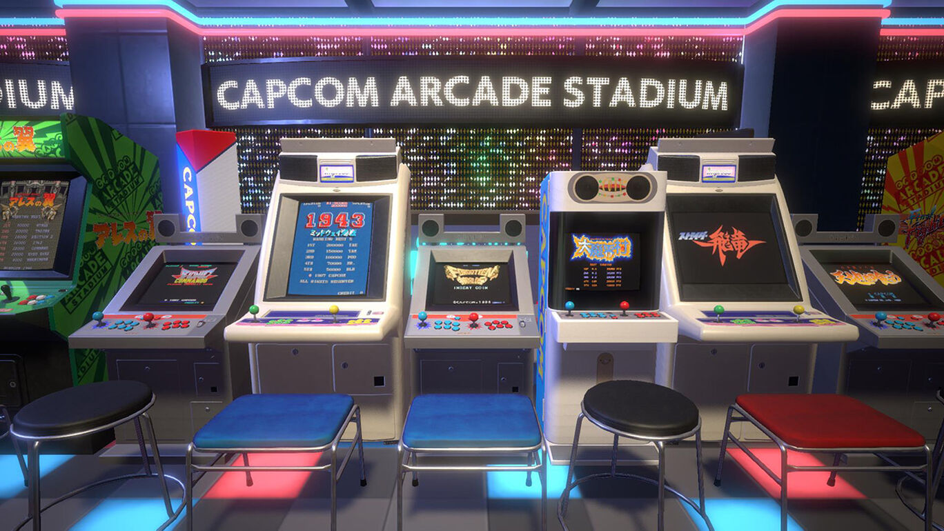 Capcom Arcade Stadium Packs 1, 2, 3セット