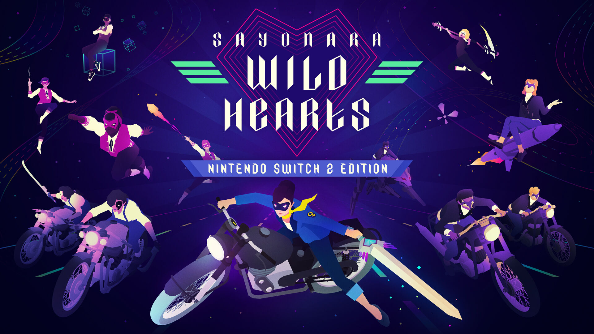 Sayonara Wild Hearts(さよならワイルドハーツ)- Nintendo Switch 2 Edition