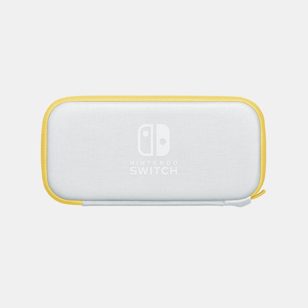 Nintendo Switch Liteキャリングケース イエロー（画面保護シート付き