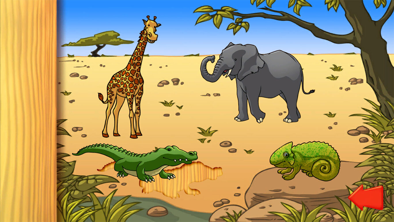 Animal Puzzle - 子供と幼児のための動物パズル就学前学習ゲーム