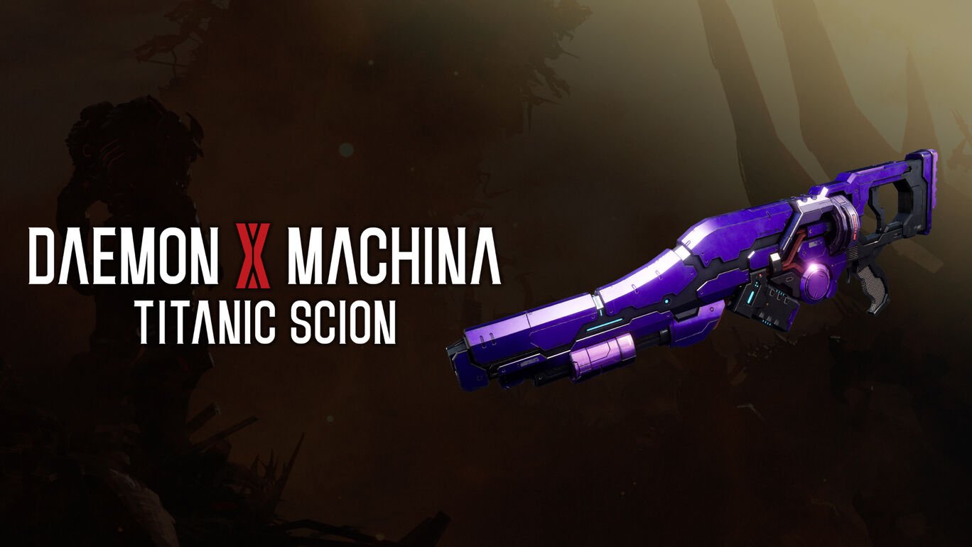 デモンエクスマキナ タイタニックサイオン メタリック装備＜レーザーライフル＞　ノクサスグリッター