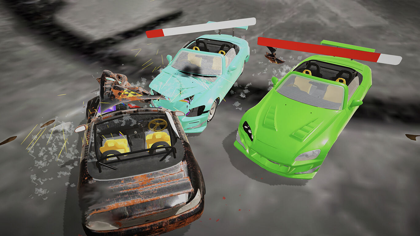 Demolish Derby Nitro-Battle Driving Car Games 2022 Deluxe Driver
