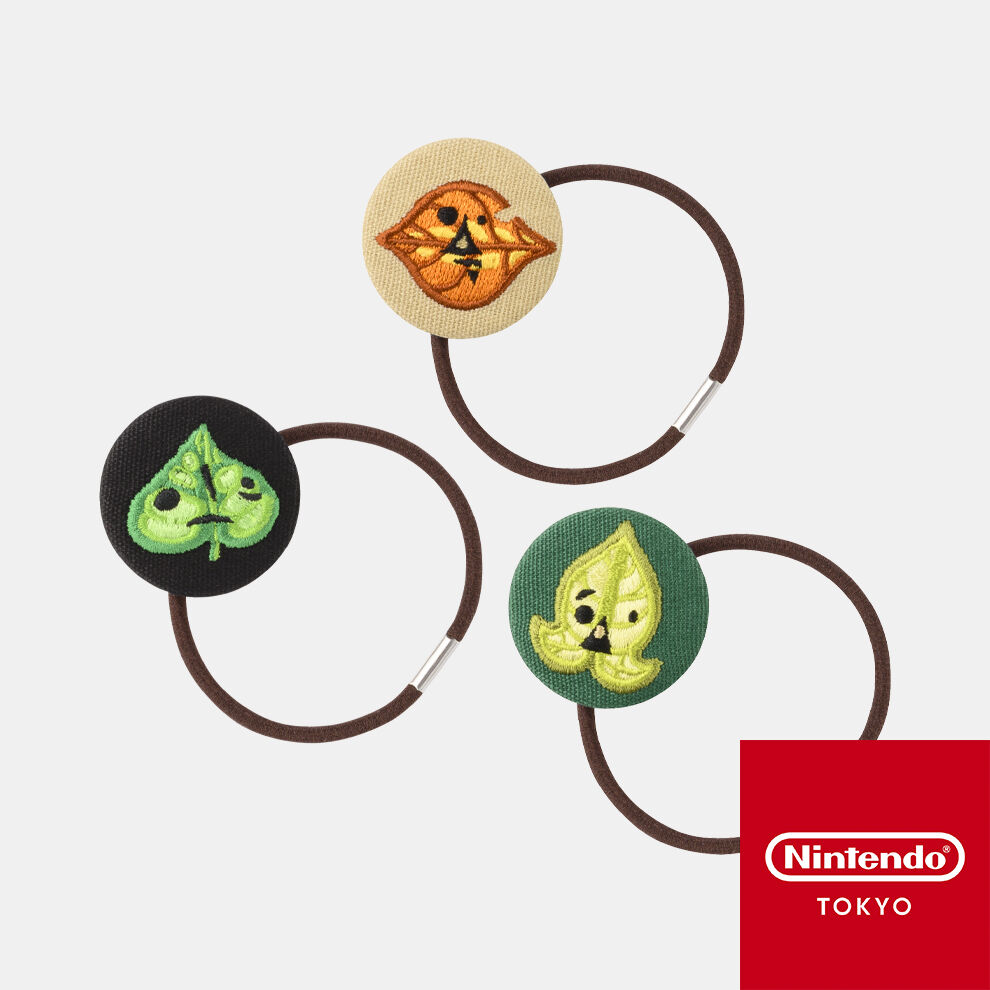 コログのくるみボタンヘアゴムセット ゼルダの伝説【Nintendo TOKYO 