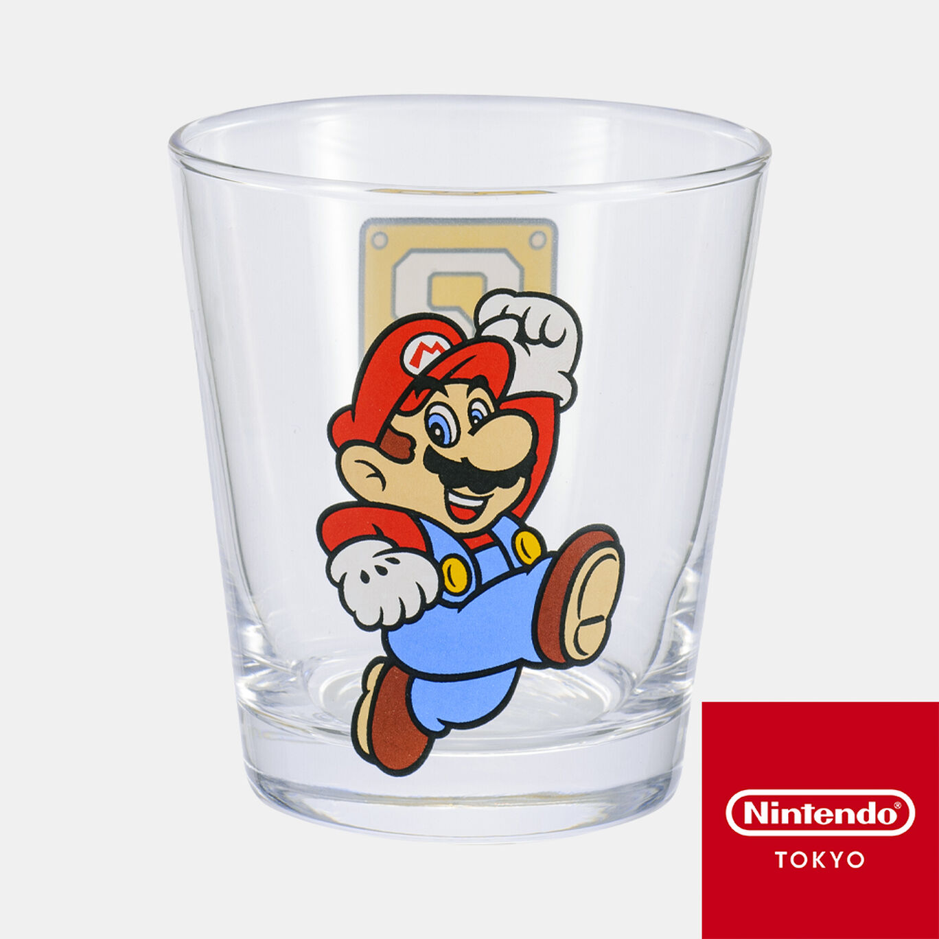グラス スーパーマリオ【Nintendo TOKYO取り扱い商品】
