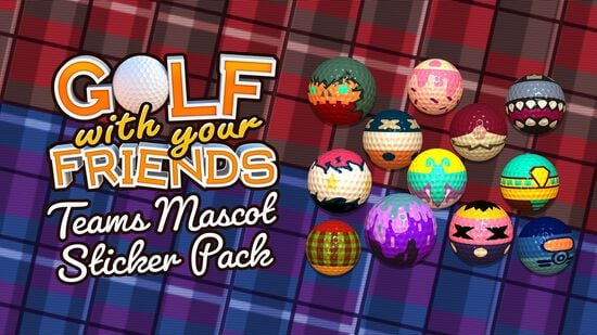 Golf With Your Friends - Teams Mascot Sticker Pack