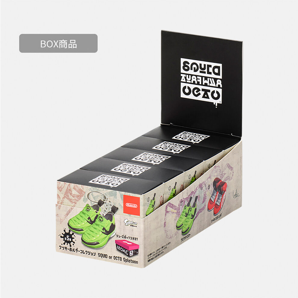 BOX商品】クツキーホルダーコレクション SQUID or OCTO Splatoon 