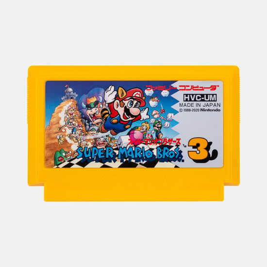 カセット型ケース付きメモ スーパーマリオブラザーズ３【Nintendo TOKYO/OSAKA取り扱い商品】