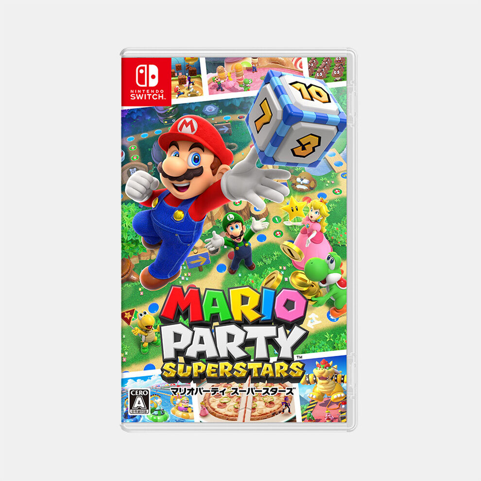 Nintendo Switch 本体、Joy-Con×2、大乱闘、マリオパーティJoycon