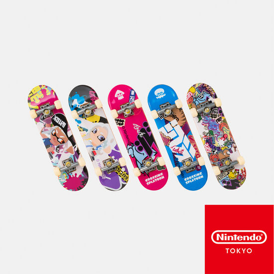 【単品】フィンガーボードコレクション CROSSING SPLATOON【Nintendo TOKYO取り扱い商品】