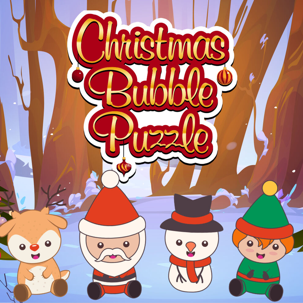 クリスマス バブル パズル (Christmas Bubble Puzzle)