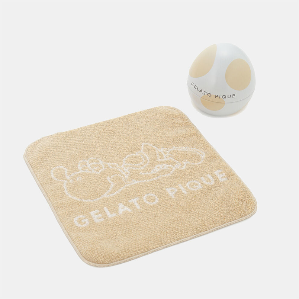 ヨッシー ハンドタオル GRN【SUPER MARIO meets GELATO PIQUE】 | My