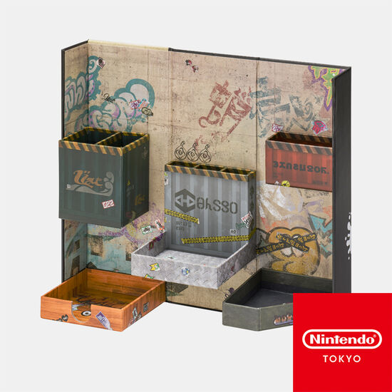 ステーショナリーボックス SQUID or OCTO Splatoon【Nintendo TOKYO取り扱い商品】