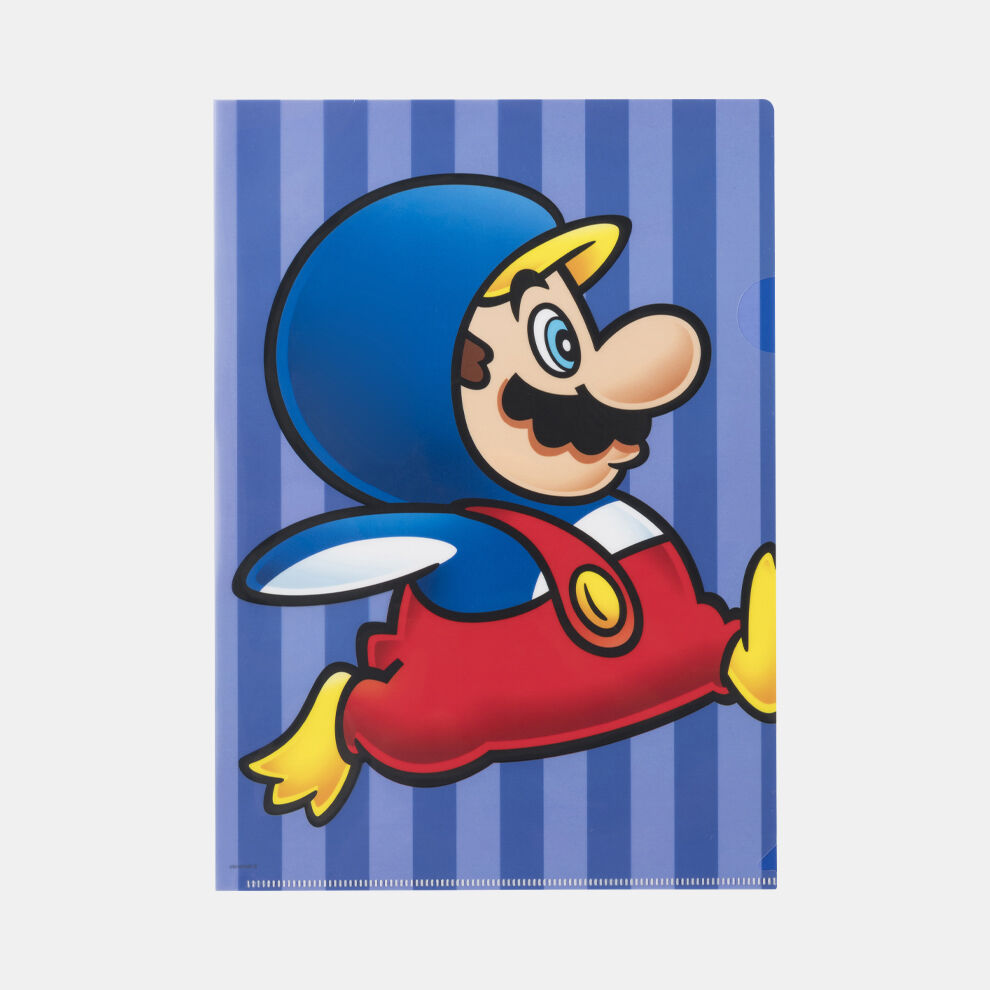クリアファイル スーパーマリオ パワーアップ B【Nintendo TOKYO 