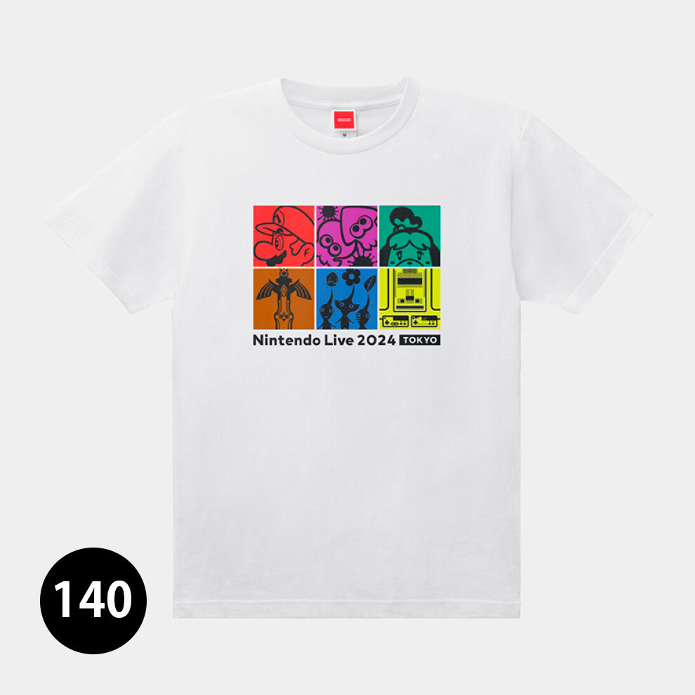 Nintendo Live 2024 TOKYO Tシャツ キャラクター集合 | My Nintendo 