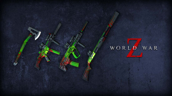 World War Z (ワールド・ウォーZ) - Biohazard Weapon Pack
