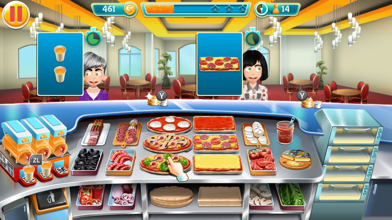 クッキング・タイクーン 3ゲームパック - Pizza Bar Tycoon New Levels #1