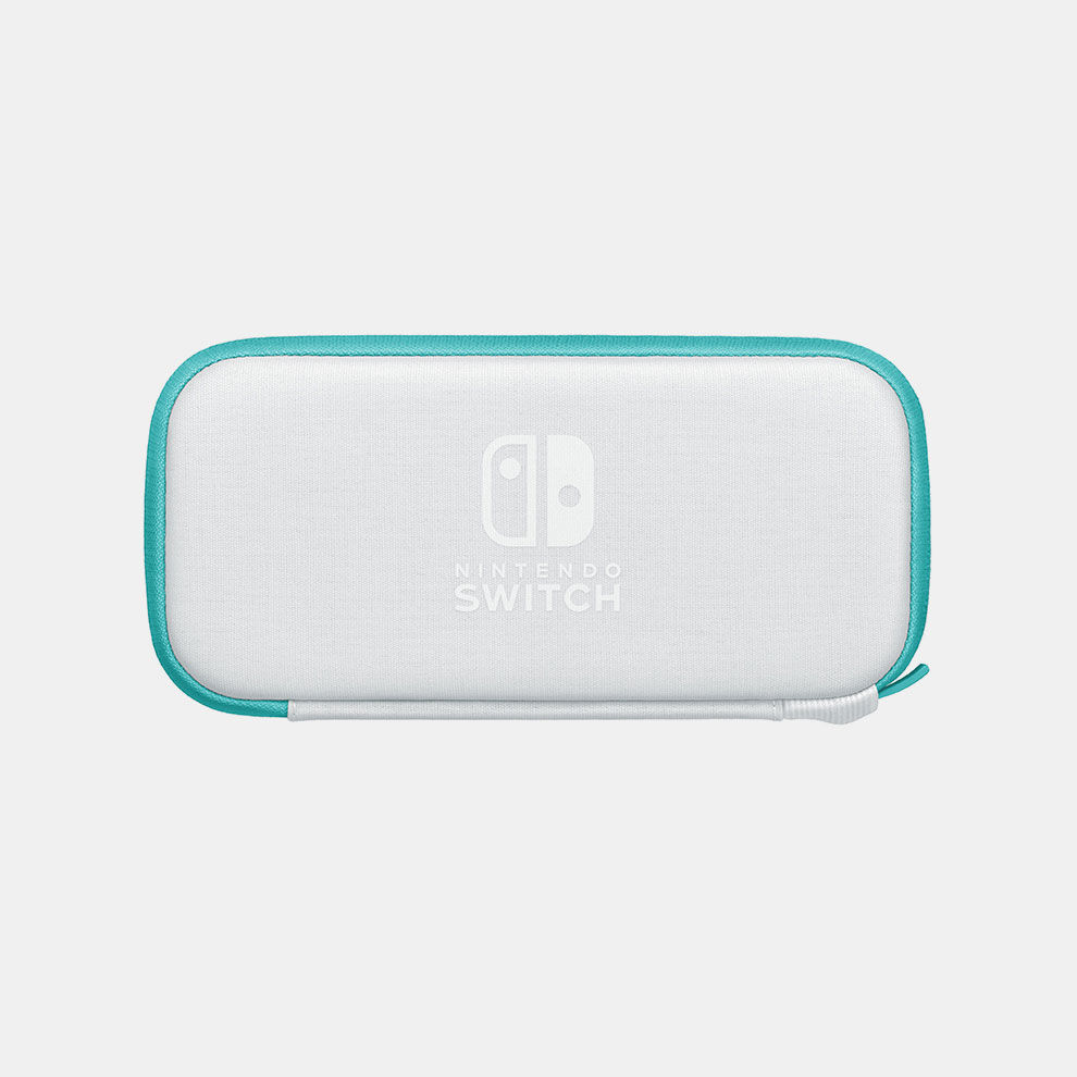 Nintendo Switch Liteキャリングケース ターコイズ（画面保護シート