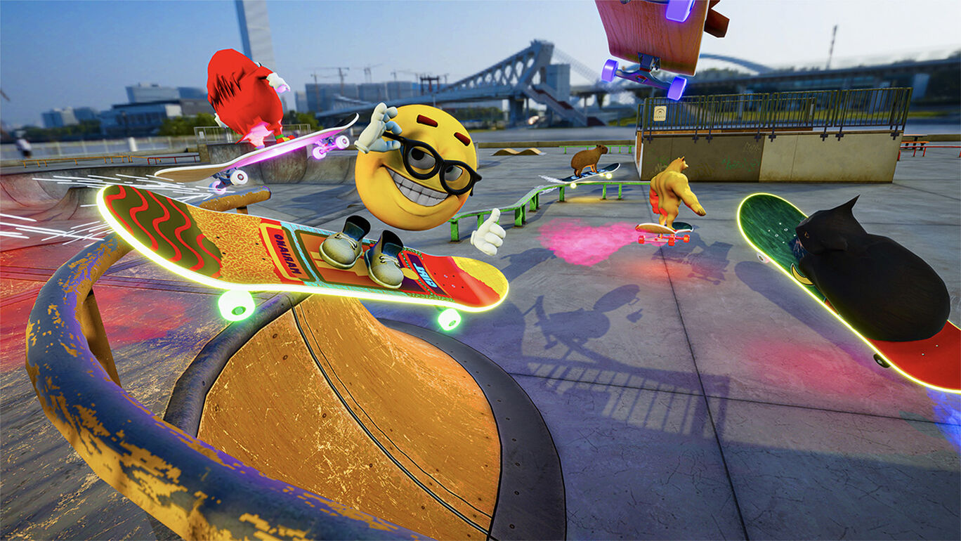 Skateboard Drifting with Maxwell Cat: New Skins Pack